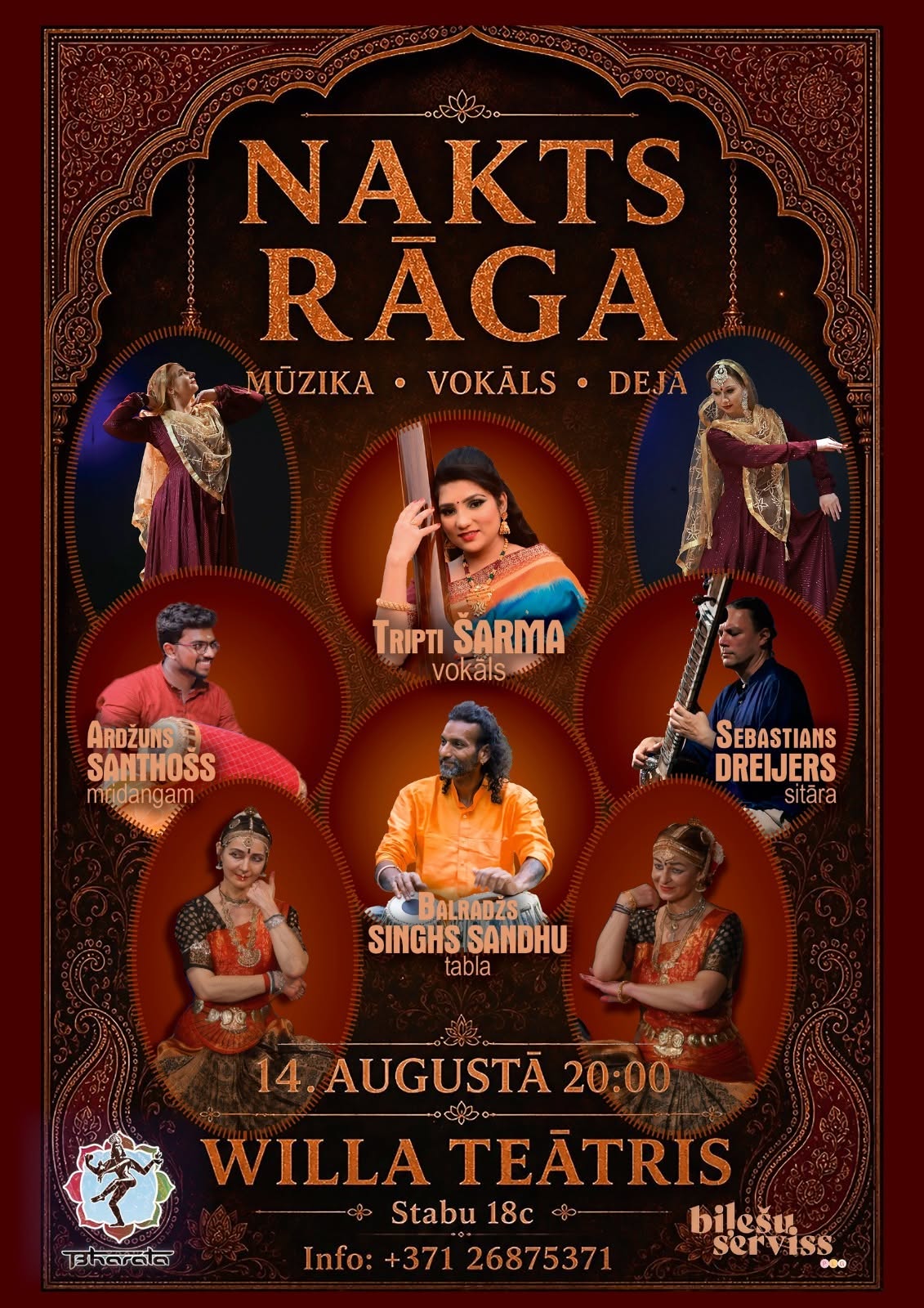 Nakts Raga Riga 2026 poster